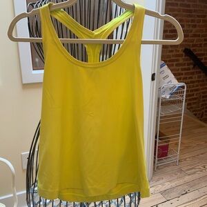 Lululemon Women’s Highlighter Yellow Tank Top